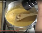 A picture of step 5 of Welsh rarebit.