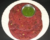 चुकंदर का स्टफ्ड पराठा (chukandar ka stuffed paratha recipe in Hindi) रेसिपी चरण 9 फोटो