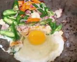 Foto langkah ke 3 dari resep Tumis sawi telor.
