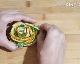 A picture of step 12 of Garlic Paratha with Chutney.