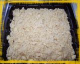 Une image de l'étape 2 de Gâteau crumble à l'abricot.
