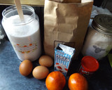 Foto del paso 1 de la receta: Bizcocho de yogur con crumble de naranjas sanguinas