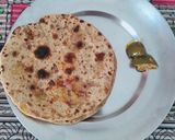 A picture of step 10 of Pulao parantha.
