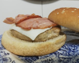 Foto del paso 6 de la receta: Hamburguesa de cerdo casera 🍔