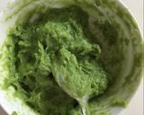 Hình bước làm 4 của món Mochi trà xanh nhân kem