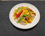 鮪魚玉米炒甜椒(簡單料理)的食譜步驟6照片