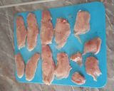 Kukoricás csirkemell sajtszószos bulgurral recept fázis 2 fotója
