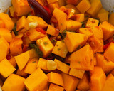 Foto del paso 4 de la receta: Calabaza en salsa 🎃