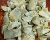 Foto del paso 5 de la receta Tajine de alcachofas y guisantes con aceitunas