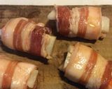 Hình bước làm 7 của món Thịt ba rọi cuộn củ cải, dâu tây