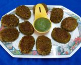 A picture of step 5 of Hara Bhara Kabab.