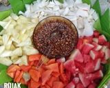 Foto langkah ke 3 dari resep Rujak Buah.