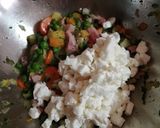 Foto del passaggio 3 della ricetta #216 Torta salata di verdure e prosciutto