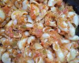 A picture of step 7 of Veg Macaroni in Red Sauce.