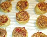 Foto del paso 4 de la receta Rollo de pizza individuales a la barbacoa a mi manera