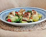 Foto del paso 12 de la receta: Ensalada templada de patata, judías y Halloumi
