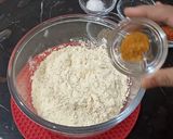A picture of step 5 of Aloo Chaap.