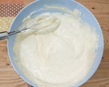 Foto langkah ke 4 dari resep Sponge Lemon Cake Topping Cheese.