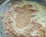 A picture of step 1 of Besan Halwa.