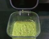A picture of step 3 of Hara Dhaniya and Pudina Chutney.