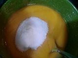 Mousse de piloncillo with glaseado espejo