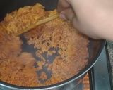 A picture of step 2 of Gajar Halwa.
