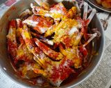 A picture of step 2 of Spicy and Tangy CRABS CURRY.