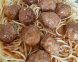 Foto del paso 8 de la receta: Spaghetti meatball🇺🇸 (Spaghettis con Albóndigas)