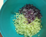Foto del paso 1 de la receta: Ceviche de atún enlatado
