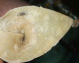 A picture of step 13 of My samosa wrap/sheets.