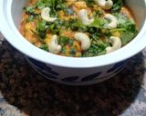 A picture of step 4 of Paneer butter masala.
