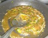 A picture of step 5 of Beetroot manchurian.