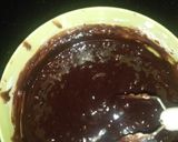 A picture of step 1 of Chocolate fuge cake.