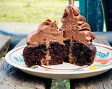 Pas rețetă Chocolate Buttercream Cupcakes 4 fotografie