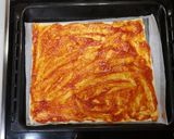 Foto del paso 1 de la receta: Pizza de salmón, mozzarella y brie