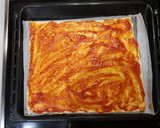 Foto del paso 1 de la receta: Pizza de salmón, mozzarella y brie