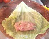 Hình bước làm 5 của món Bắp cải cuộn thịt sốt cà