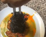 Une image de l'étape 9 de Sea pasta 🦑spaghetti sauce au 🐙 poulpe🍃🍝.
