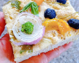 Foto del paso 7 de la receta: Focaccia decorada 🖼️🎨 sin gluten