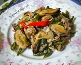 Foto langkah ke 4 dari resep 24. Tumis Kerang Lombok Ijo (week 3).