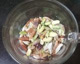 A picture of step 3 of Rice kheer.