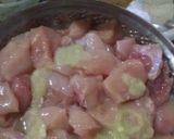 A picture of step 2 of Malai Boti Pizza.