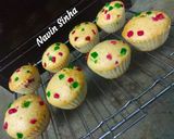 A picture of step 5 of Egg less Muffins.