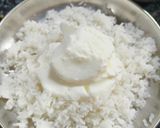 A picture of step 2 of Curd Rice.