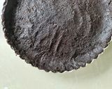 A picture of step 3 of Nutella tart.
