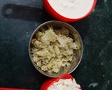 A picture of step 1 of Chocolate Pani puri.