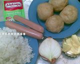 Foto langkah ke 1 dari resep Nasi Goreng Tahu Bulat #Sarapan Keluargaku hari ke 2.
