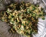 A picture of step 1 of Methi Muthiya.