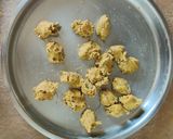 मल्टीग्रेन आटा कबाब (multigrain aata kabab recipe in Hindi) रेसिपी चरण 2 फोटो