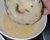 A picture of step 3 of Chicken donuts.